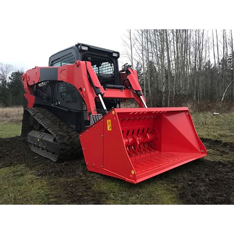 concrete crusher skid steer attachment|excavator mounted concrete crusher.